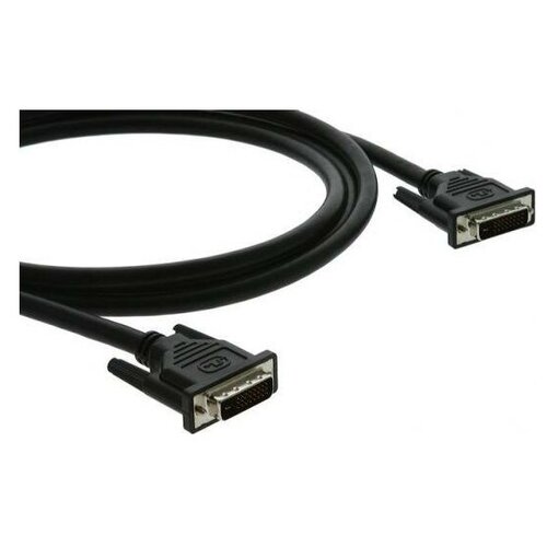 Кабель DVI-D(25M)-DVI-D(25M) Dual Link, 1.8м, черный Kramer CLS-DM/DM-6 (94-10101006) кабель dvi d dvi d dual link 25m 25m экран феррит кольца 5м tv com