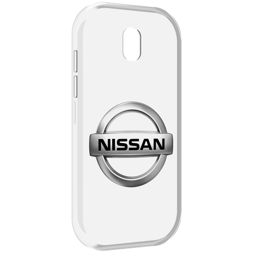 Чехол MyPads nissan-ниссан-3 мужской для Caterpillar S42 задняя-панель-накладка-бампер