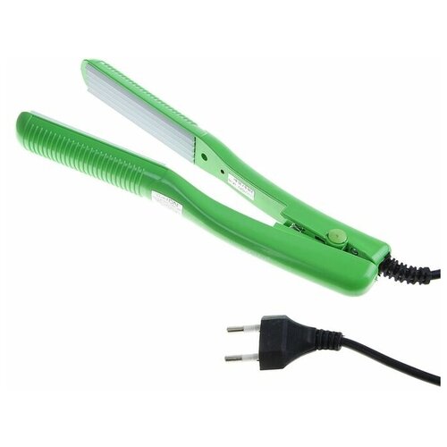 Щипцы-гофре LuazON LW-46 35 Вт керамическое покрытие 20х85 мм до 160 C зелёные 83400₽