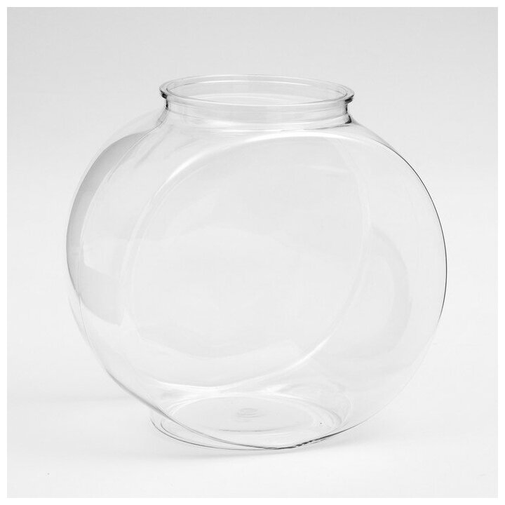 Аквариум круглый пластиковый, 4,8 литра - фотография № 1