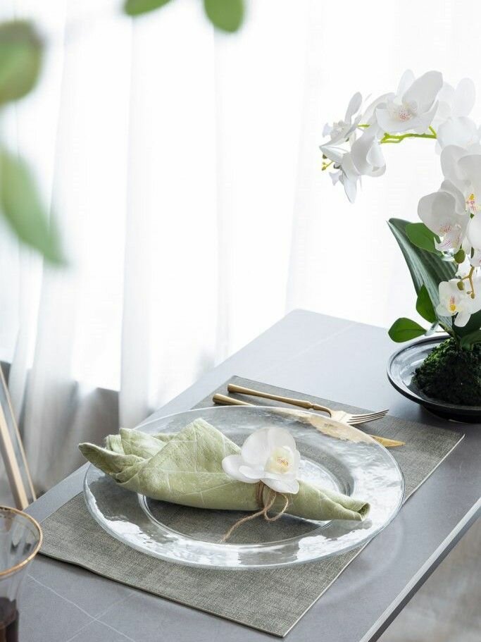 фото 77317 Тарелка 33х33х3см, Glasar