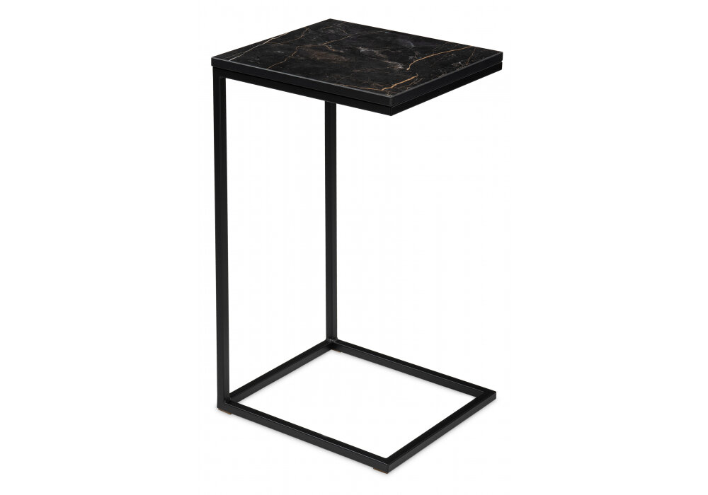 Приставной столик KAPIOVI RULES, черный мрамор