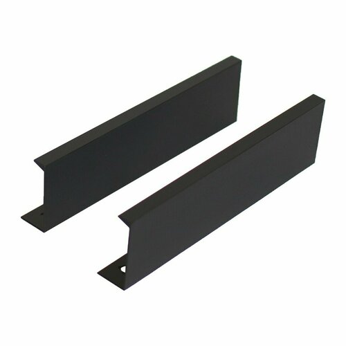 Ручка-скоба мебельная StahlBuro A306-128 профиль 2 шт матовый черный 16674 447₽