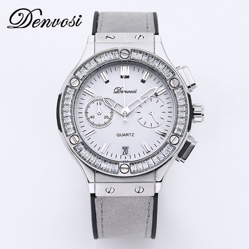 фото Часы Danvers Vibrato Explosive Niche Fashion, кварцевые, серебристые
