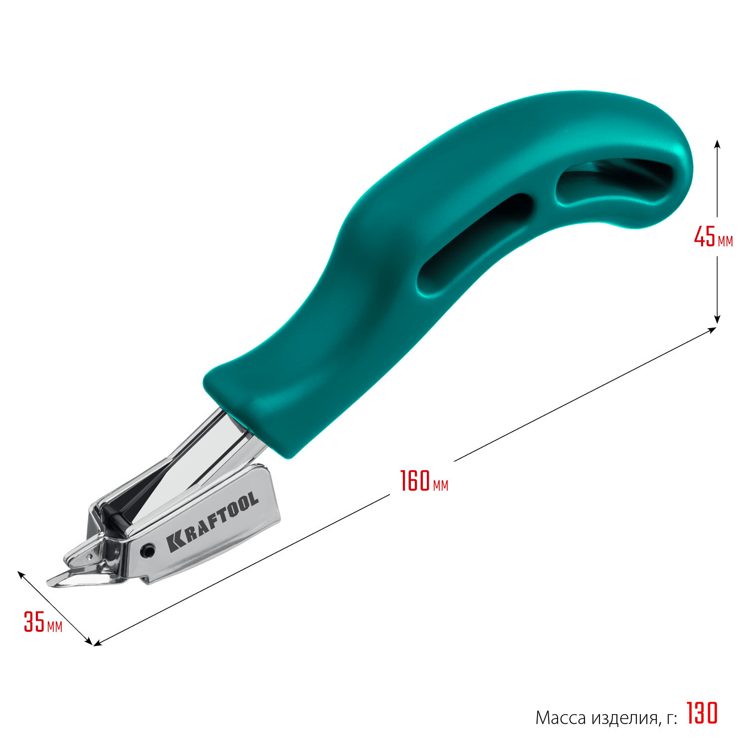 KRAFTOOL универсальный стальной скобоудалитель для всех типов скоб (3151) — фото 1