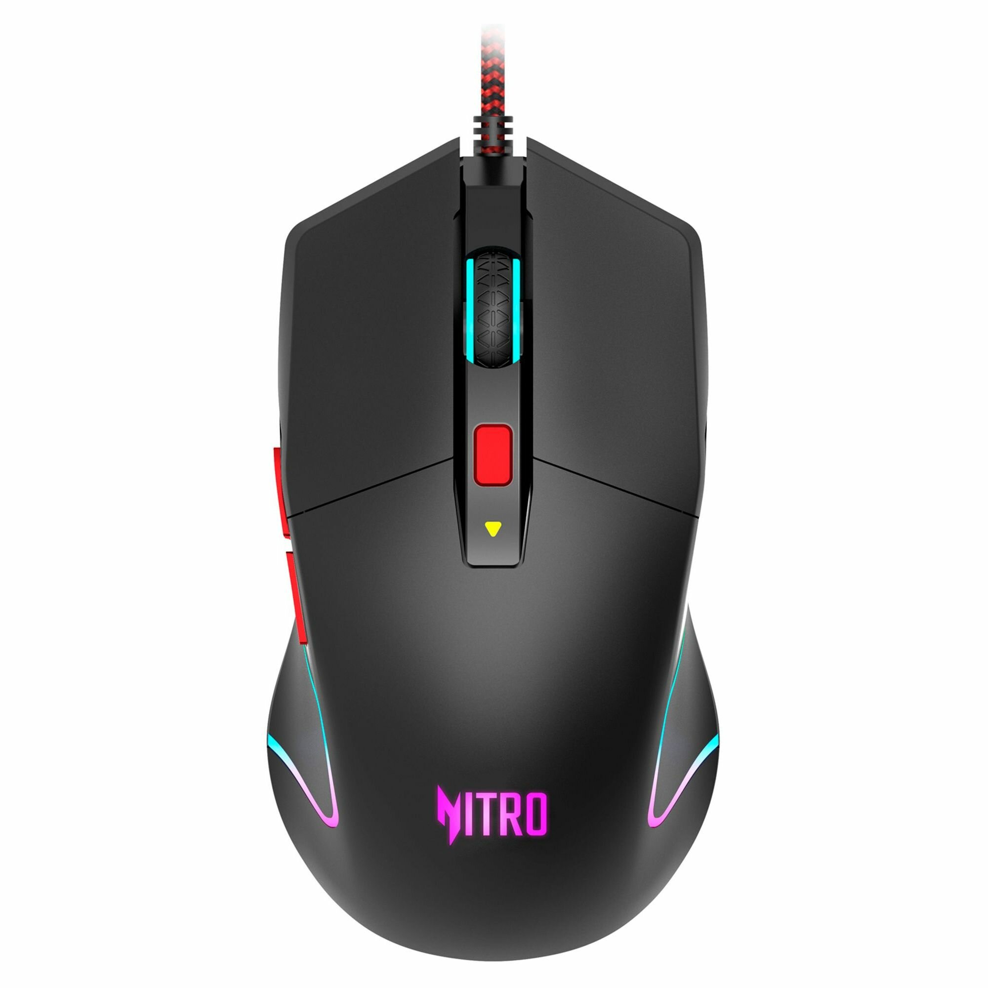 Игровая Мышь Acer Nitro OMW301 черный (7200dpi) USB (6 кнопок) — фото 1