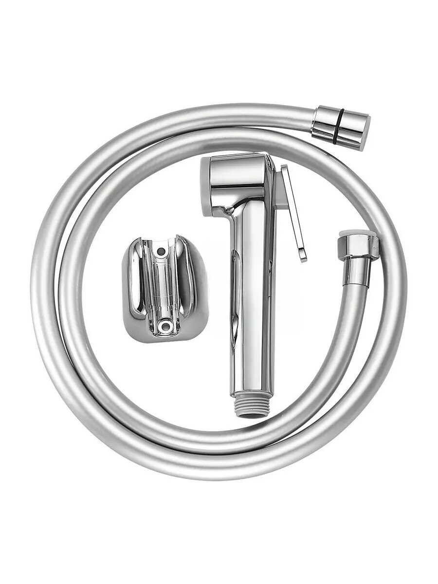 Комплект гигиенического душа Splenka S460 пластик управление нажимное хром