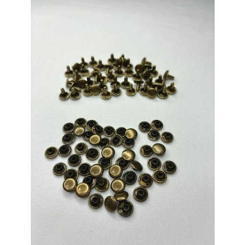 Двухсторонние хольнитены 9 мм для одежды и обуви 264₽