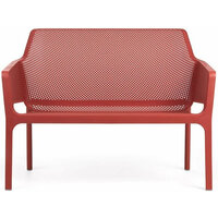 Пластиковый диван Nardi Net Bench, горчичный