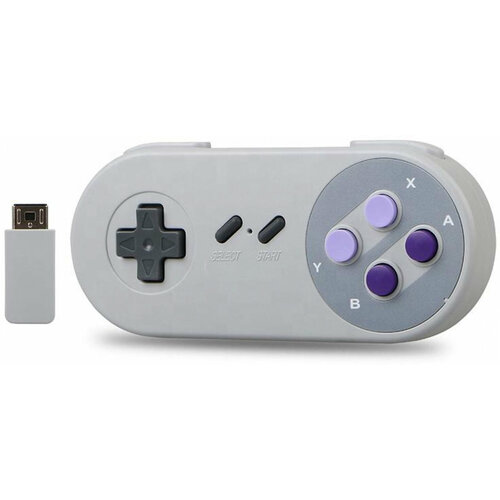 Геймпад беспроводной для Super Nintendo Серый SNES 2090₽