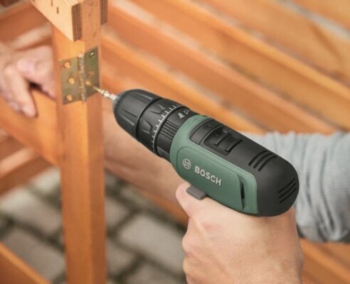 дрель-шуруповерт BOSCH EasyImpact 1200 12В Li-Ion 1,5Ач 2 аккумулятора ударная - фото №7