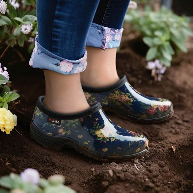 Галоши HISEA, размер 6, синий — фото 1