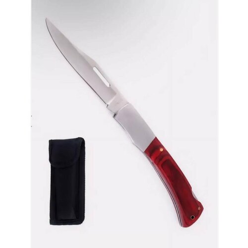 Нож складной туристический в чехле