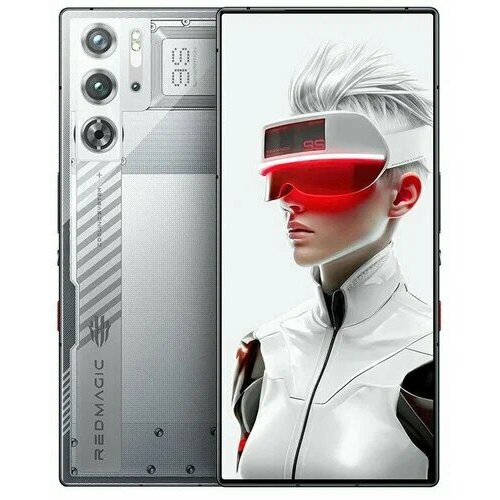 Смартфон ZTE Nubia Red Magic 9 Pro 12256Gb Snowfall Silver 76246₽