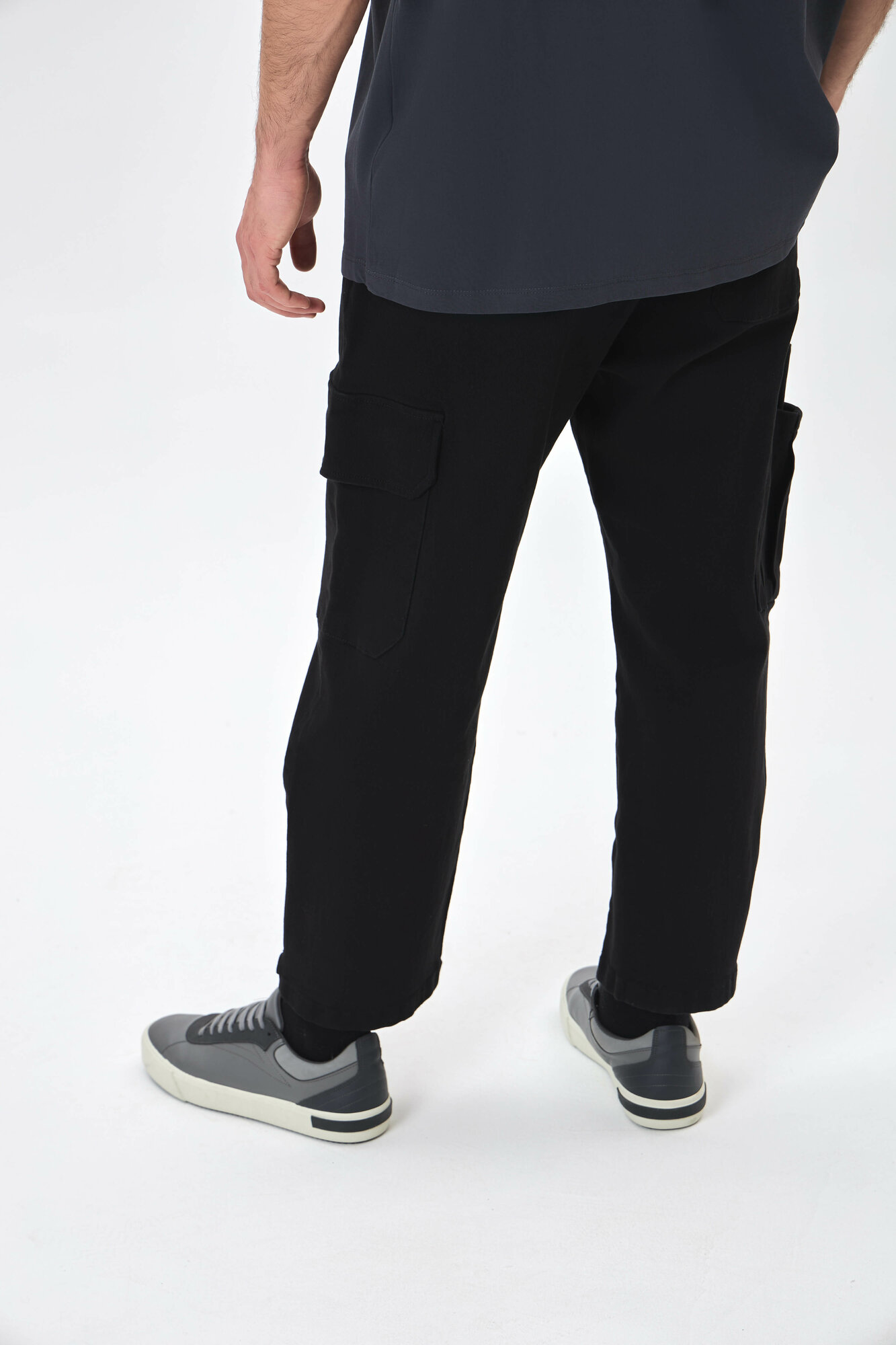 Брюки джоггеры TERRA PRO, размер 29, black — фото 1