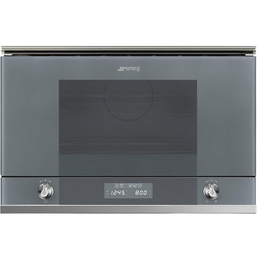 Микроволновая печь встраиваемая Smeg MP122S1 серебристый 9269000₽