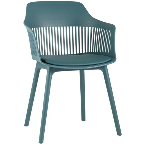 Стул Crocus с подушкой темно-бирюзовый