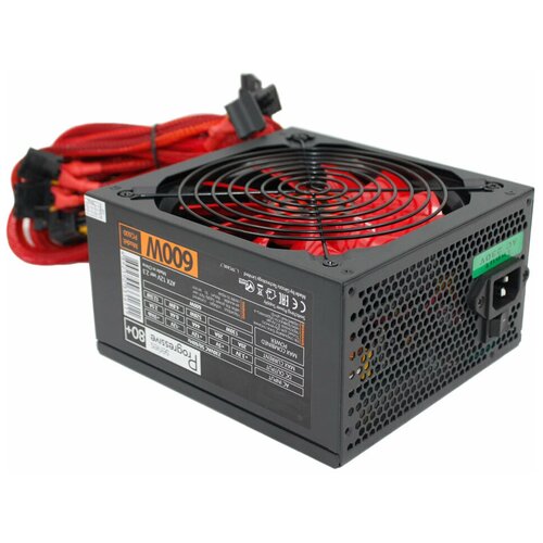 блок питания ginzzu mc700 700w Блок питания Ginzzu PC600 14CM(Red) (Ginzzu PC600)