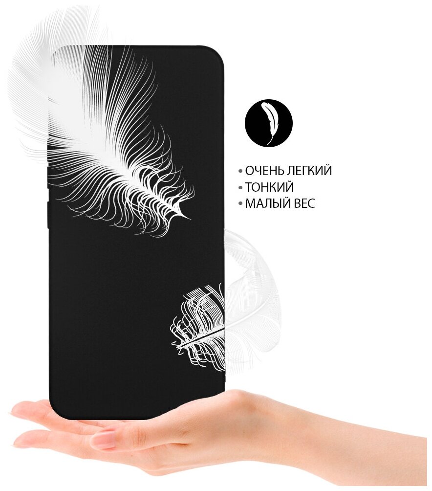 Силиконовый чехол с отделением для карты для Realme 10 Pro (5G) DF rmCardCase-07 (black) — фото 1