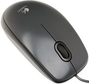 Мышь проводная Logitech M100, 1000dpi, USB Черный 910-005003