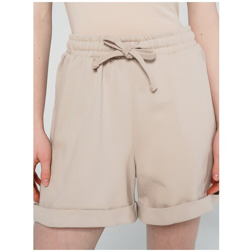 фото Шорты твое 81502 размер m-l, светло-бежевый, women