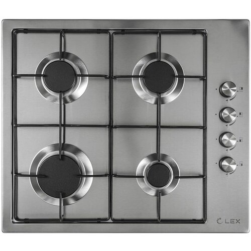 Газовая варочная панель Lex GVS 644-1 IX 1029000₽