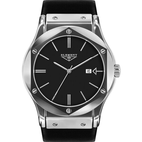 Наручные часы 33 element Basic 331622C, черный, серебряный наручные часы 33 element basic 331804 серебряный черный