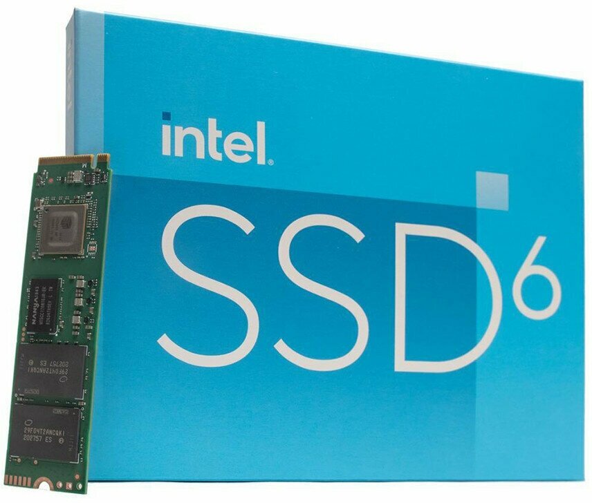 SSD накопитель INTEL 670P SSDPEKNU010TZX1 1ТБ, M.2 2280, PCI-E x4, NVMe [ssdpeknu010tzx1 99a39p] - фото №5