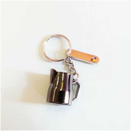 Брелок Эксперт-СМ, серебряный, серый