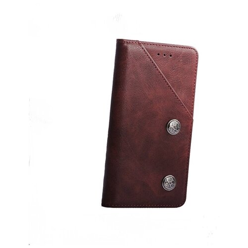 фото Чехол-книжка mypads для nokia 8 креативный крафтовый ретро футляр азиатский стиль ручной работы c декоративными пуговицами и визитницей красный