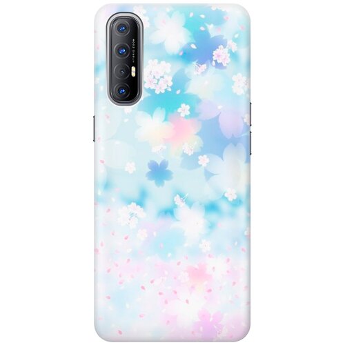 фото Re:pa накладка transparent для oppo reno3 pro с принтом "цветение сакуры"