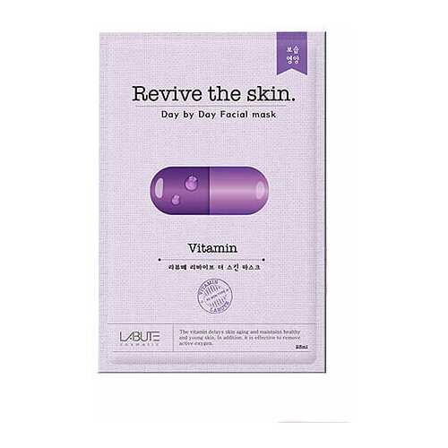 Тканевая маска с витамином С – Labute Revive the skin Vitamin Mask
