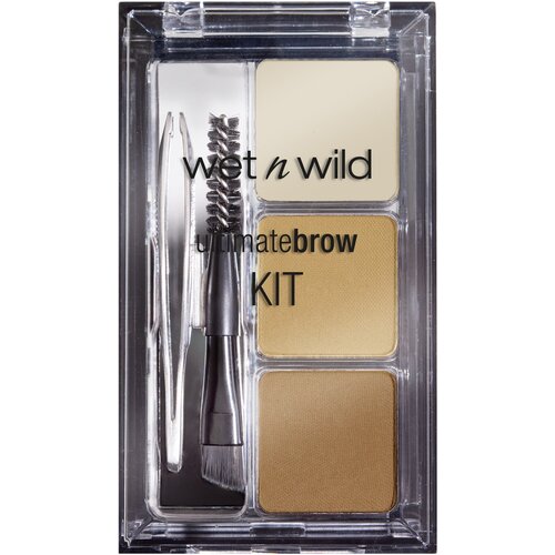 Wet n Wild Набор для бровей Ultimate Brow Kit, soft brown набор для моделирования и коррекции бровей 5 предметов ножницы пинцет кисть гребень бритва