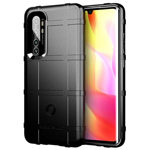 фото Чехол-бампер mypads для xiaomi mi note 10 lite противоударный усиленный ударопрочный черный