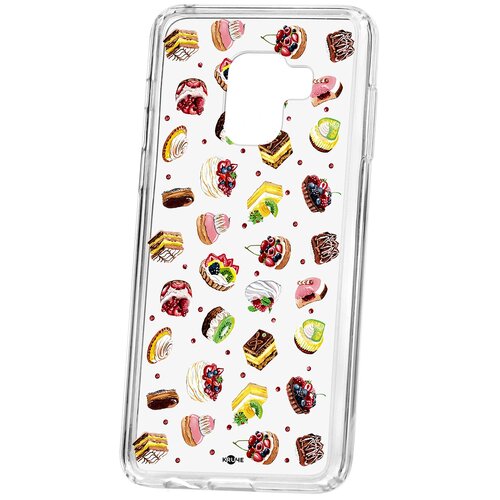 фото Чехол на самсунг а8 2018 kruche print cake кruче