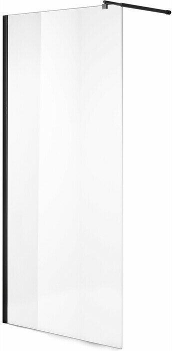 фото Душевой уголок Niagara Nova 70x120-65 прозрачный, черный (NG-683-70BLACK)