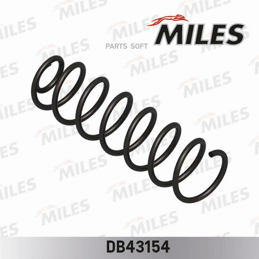 MILES Пружина подвески VW GOLF III/VENTO -98 задняя