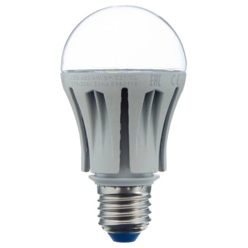 Лампа светодиодная E27 9 Вт 250 Лм для выращивания рассады, тепличных и комнатных растений, подсветки аквариумов и террариумов