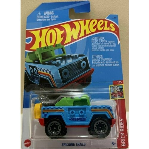 Машинка детская Hot Wheels коллекционная BRICKING TRAILS