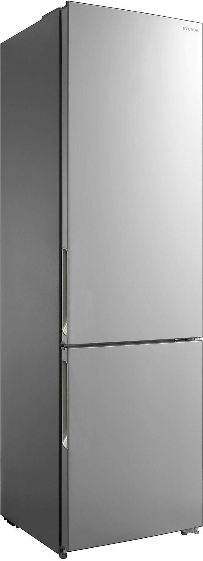 Холодильник двухкамерный Hyundai CC3593FIX No Frost, нержавеющая сталь