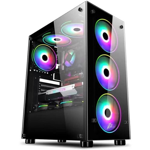 Игровой компьютер ElitePC Ryzen 7 3700X 8x4400MHz, 32 ГБ DDR4, 1000ГБ SSD + 1000ГБ HDD, RTX3060 12GB, 700Вт