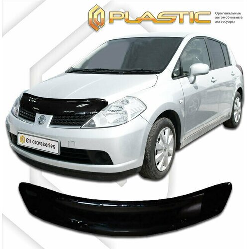 Дефлекторы боковых окон для Nissan Tiida 2007-2014 Classic полупрозрачный 5450₽