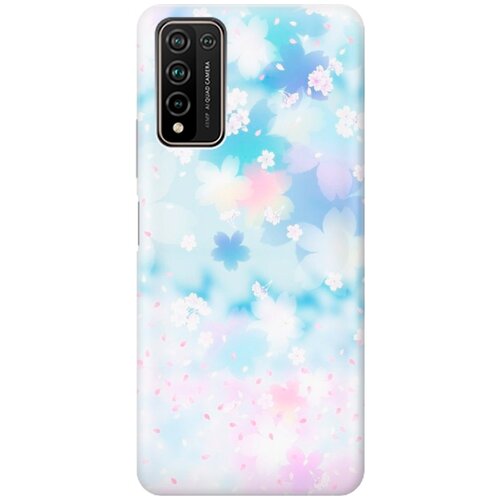 фото Re:pa накладка transparent для honor 10x lite с принтом "цветение сакуры"