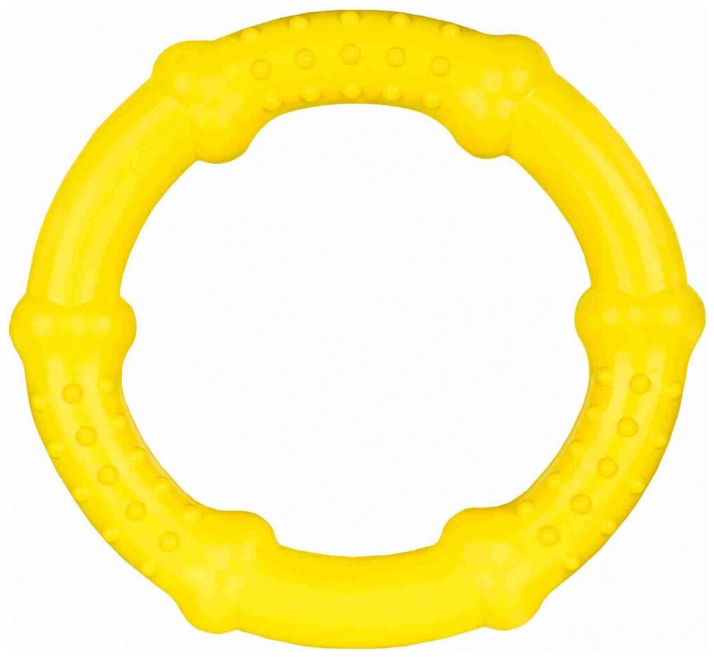 Trixie Кольцо из натуральной резины плавающее, ф 15 см - фото №2