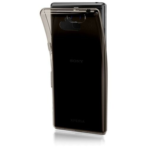 фото Чехол для sony i4113 xperia 10 brosco силиконовая накладка, черный