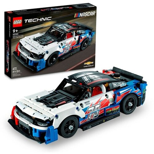 Конструктор LEGO TECHNIC NASCAR: Chevrolet Camaro ZL1 нового поколения 672 д. 42153