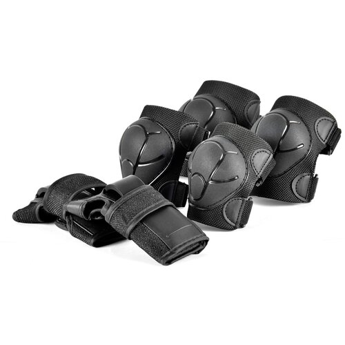 комплект защиты для катания на роликах yd 0093 синий р l Комплект защиты для катания на роликах YD-0093, черный, р. L