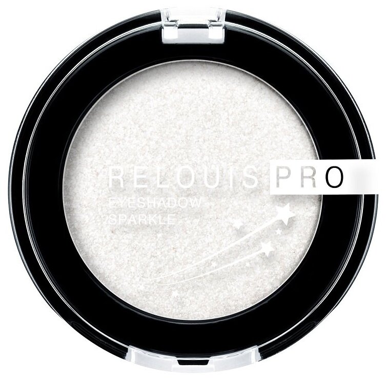 RELOUIS Тени для век RELOUIS PRO Eyeshadow Sparkle тон:01 snow РБ780-21