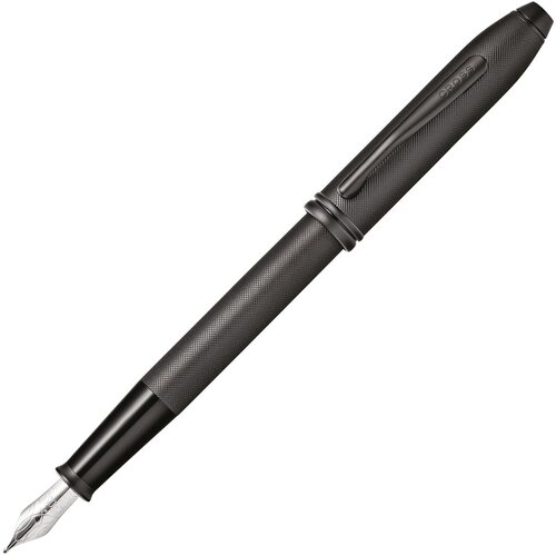 Перьевая ручка Cross Townsend Black Micro Knurl, перо M