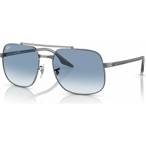 Солнцезащитные очки Ray-Ban, серый, серебряный